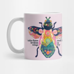 Learn to fly Karen Payton Art Mug